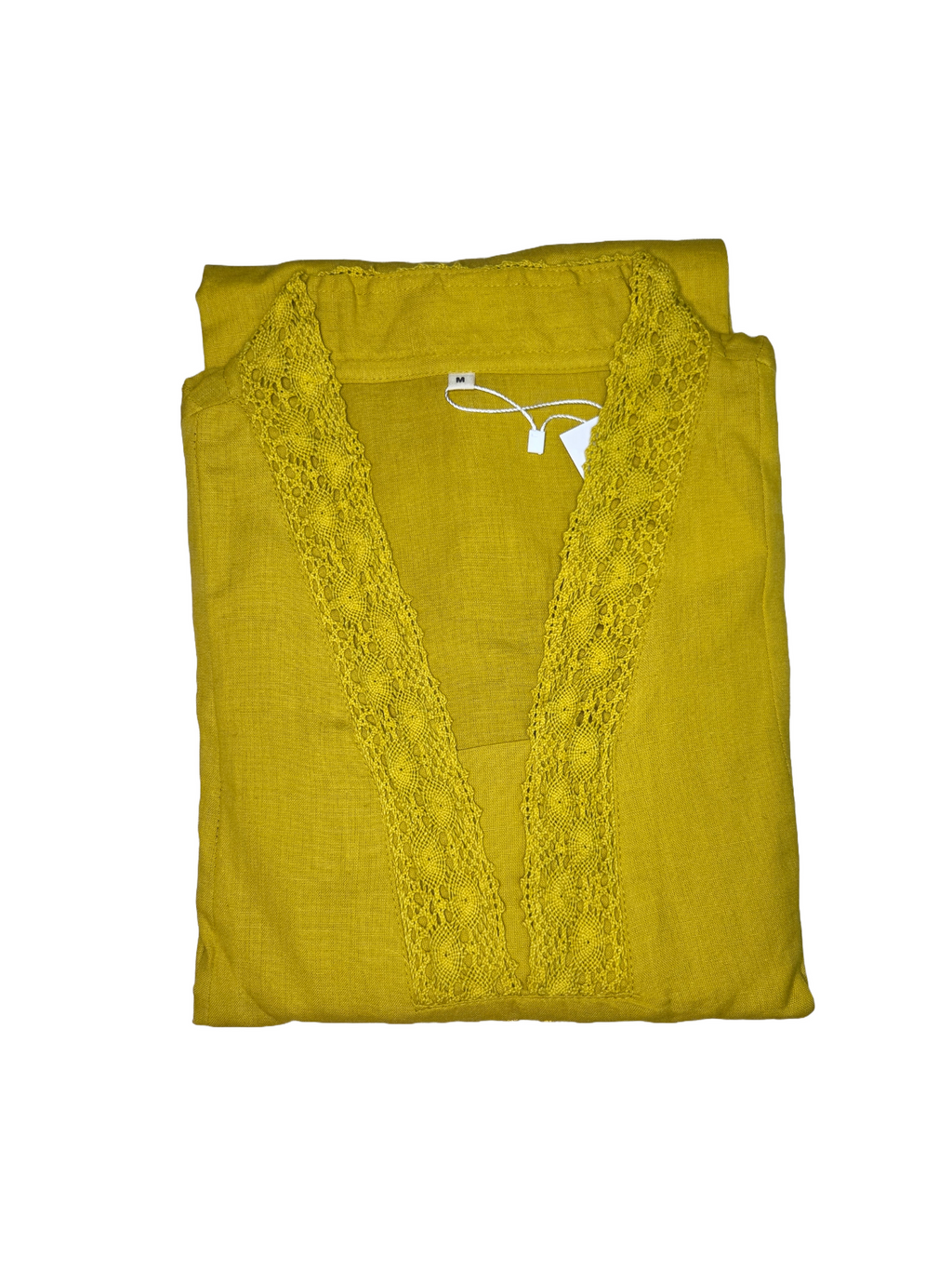 Mustard yellow flex cotton kurta set