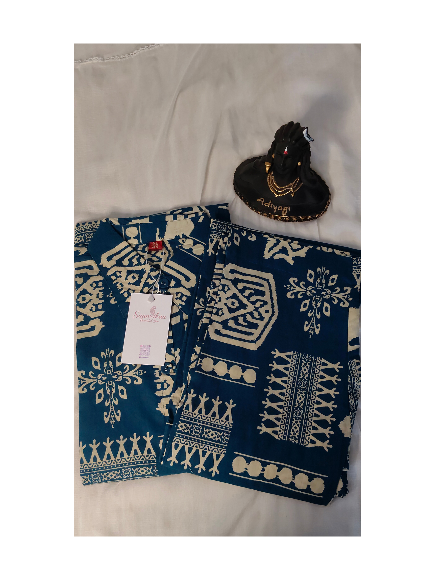 Dark Blue Co-ord set with pant